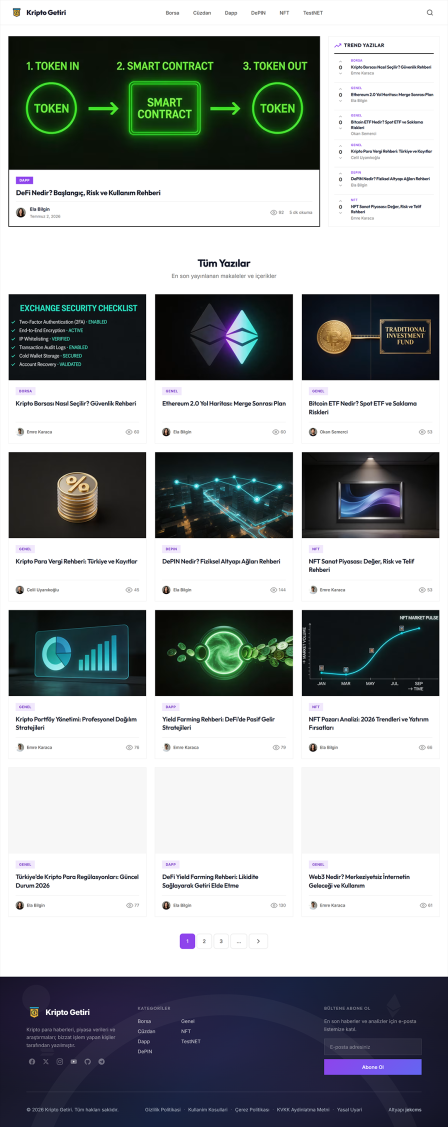 Crypto theme preview