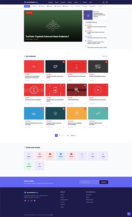 Tech theme preview