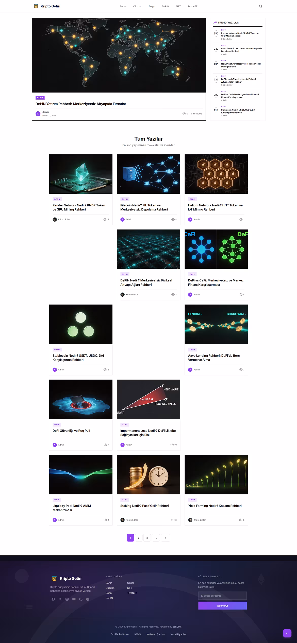 Crypto theme preview